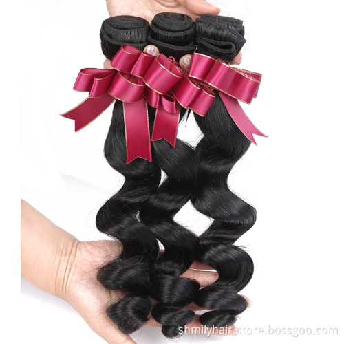 Mink Brazilian Hair Bundles Wholesale Raw Virgin Cuticle Aligned Hair Weave Unprocessed 10A Grade Human Hair Extension Vendors
